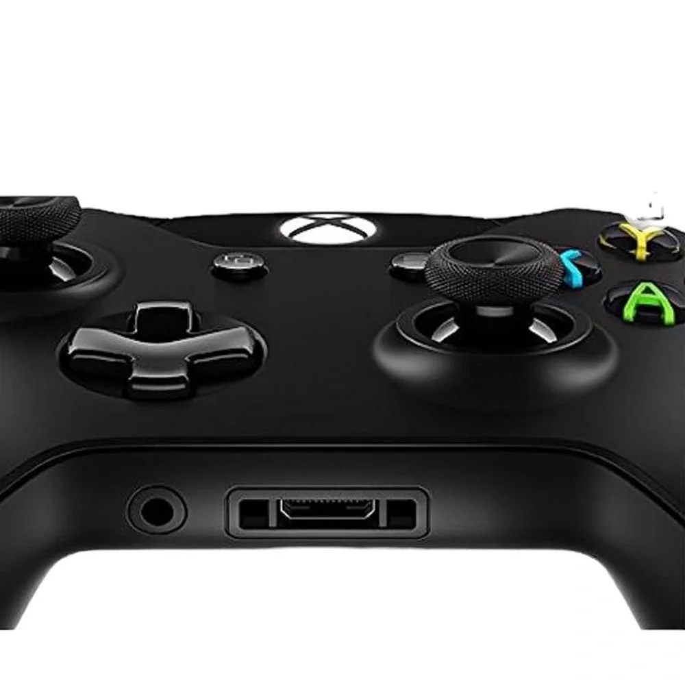 Set of 2 Xbox One Wireless Black Controllers Model 5137